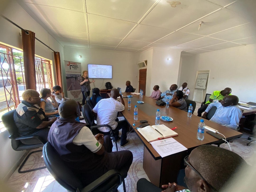 Training workshop in session at the ZRST office in Lusaka